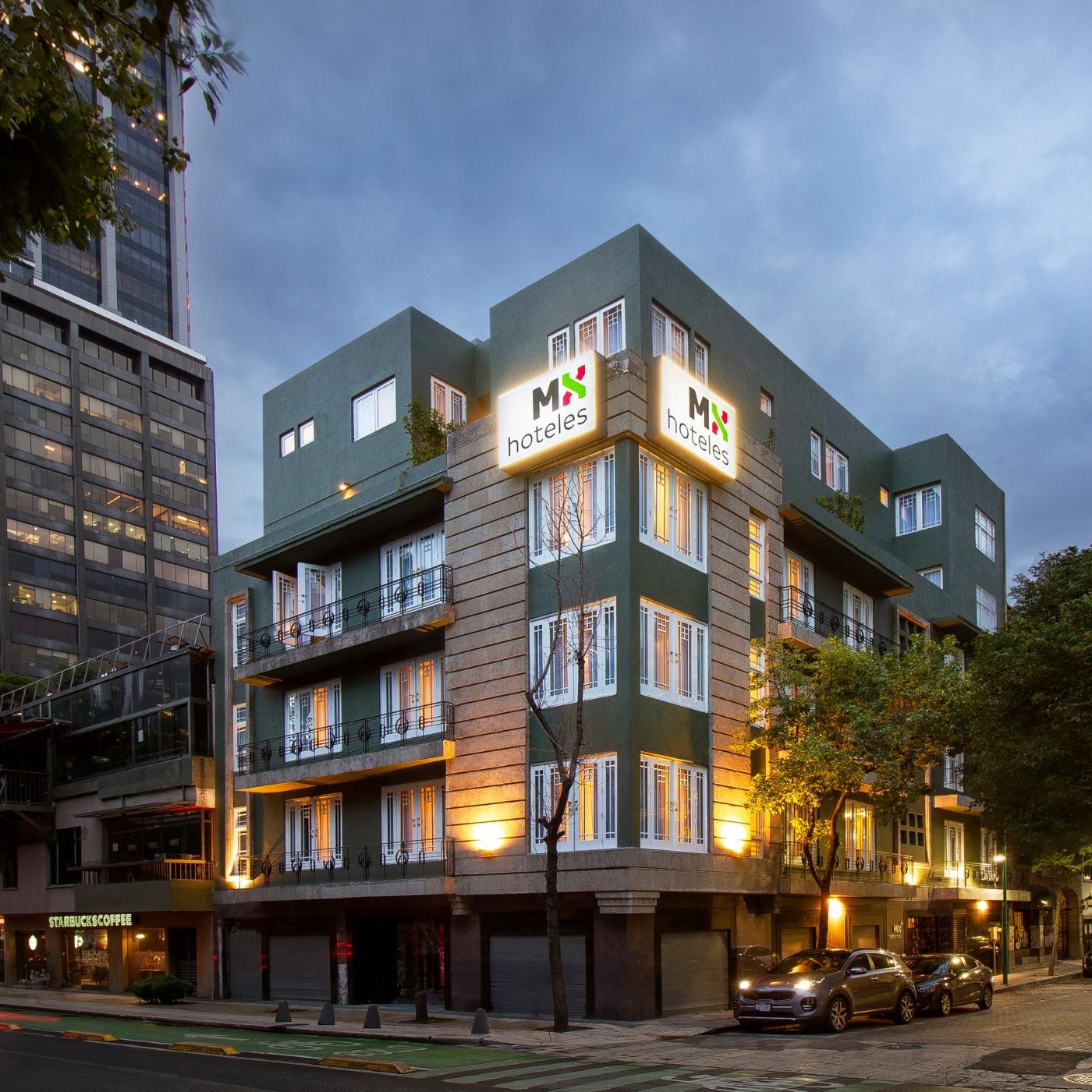 Hotel MX reforma Mexiko-Stadt Exterior foto